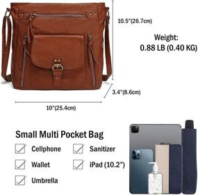 img 1 attached to 👜 Женские сумки через плечо от Scarleton - H2005. Стильные кошельки для женщин