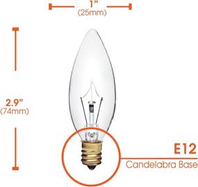 img 2 attached to 💡 Industrial Dimmable Incandescent Chandelier with Torpedo Candelabra Bulbs