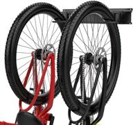 🚲 torack bike storage rack: wall-mounted garage organizer for 2 bikes, vertical bicycle hanger up to 100lbs logo