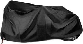 img 4 attached to 🚴 Kotivie Tandem Bicycle Cover 2 Seater Extra Long Bike Storage Cover - Waterproof Sun Protection for Trailer Bike