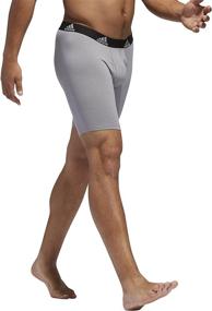 img 1 attached to Ultimate Comfort and Flexibility: Adidas Stretch Cotton Midway Underwear