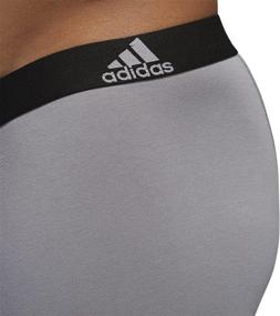 img 2 attached to Ultimate Comfort and Flexibility: Adidas Stretch Cotton Midway Underwear