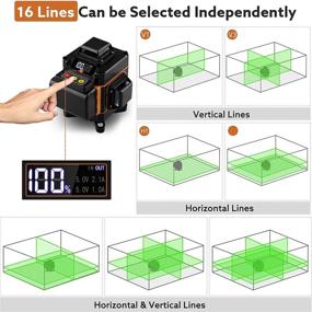 img 1 attached to 📏 Elikliv Horizontal Rechargeable Improvement Measuring: Boost Precision and Efficiency