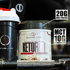 img 2 attached to 🥛 Purus Labs Ketofeed Соленая карамель - Замена приема пищи с низким гликемическим индексом