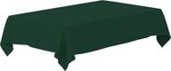 🎄 premium polyester christmas catering tablecloth: rectangle design logo