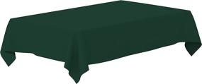 img 1 attached to 🎄 Premium Polyester Christmas Catering Tablecloth: Rectangle Design