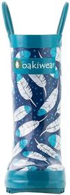 img 1 attached to Oakiwear Резиновые ручки Для малышей мальчиков в племенном стиле Обувь для активного отдыха