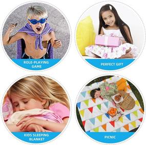 img 1 attached to Cotton Absorbent Bathrobe Coverups Oversize Kids' Home Store for Kids' Bath
