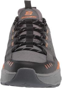 img 3 attached to Skechers Mens Delmont Sonaro Hiking Black Men's Shoes
