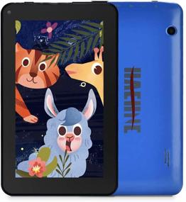 img 4 attached to 📱 Haehne 7 inch Android 9.0 Pie Tablet with Quad Core, 1GB RAM, 16GB Storage, IPS Display, Dual Camera - Blue