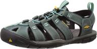 keen clearwater cnx leather mineral women's shoes for athletic logo