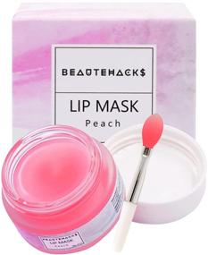 img 4 attached to 💋 YuGlo Lip Sleeping Mask with Moisture & Collagen Boost for Restoring, Hydrating & Plumping Dry, Chapped Lips