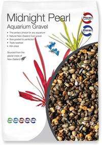 img 3 attached to 🐠 Enhance Your Aquatic Habitat with Pisces Midnight Pearl Aquarium Gravel!