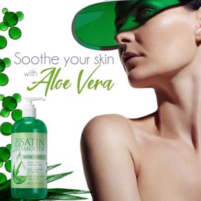 img 3 attached to 🌿 Satin Smooth Aloe Vera Skin Soother Gel – 16 fl oz