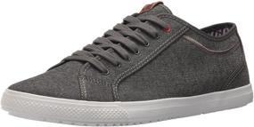 img 4 attached to 👟 Step up Your Style with Ben Sherman Chandler Sneaker Chambray Men's Shoes!