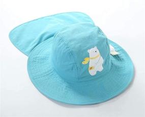 img 1 attached to Home Prefer Toddler Bucket Fishing Hats & Caps - Ideal Accessories for Boys