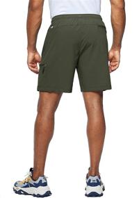 img 2 attached to 🩳 Viodia Men's Hiking Cargo Shorts: Quick Dry, Lightweight & Pocket-Friendly Workout Gear