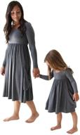 popinjay mommy pocket twirl dress: stylish and practical girls' clothing logo