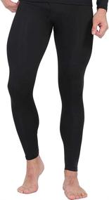 img 4 attached to MANCYFIT Thermal Underwear Compression Leggings Sports & Fitness in Other Sports