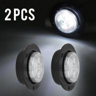 🚚 enhance visibility with partsam led flange mount marker lights for trucks and trailers logo