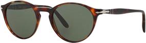 img 3 attached to 😎 Stylish Persol Tortoise Green Acetate Sunglasses: Sleek & Trendy Eyewear