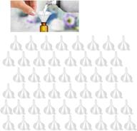 tailaimei 50 pcs mini funnel set: clear plastic funnels for perfume, essential oils, lab bottles, sand art, spices & recreational activities logo