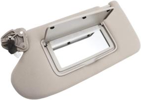 img 2 attached to EONLION Left Driver Side Sun Visor with Light - Compatible with Nissan Altima 2013-2018 (Without Sunroof, Part Number: 96401-3TA2A)