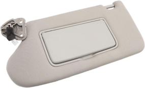 img 1 attached to EONLION Left Driver Side Sun Visor with Light - Compatible with Nissan Altima 2013-2018 (Without Sunroof, Part Number: 96401-3TA2A)