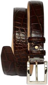 img 2 attached to Pasquale Cutarelli Crocodile Pattern Italian Men's Accessories for Belts