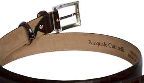 img 1 attached to Pasquale Cutarelli Crocodile Pattern Italian Men's Accessories for Belts