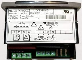 img 2 attached to 🌡️ Dixell Digital Temperature Controller XR02CX - Ideal for True, Vortex, Atosa, Saba & More!