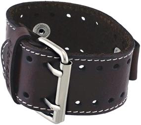 img 1 attached to 👌 Nemesis STH BB Brown Leather Wrist: Sleek Style and Functionality Combined"