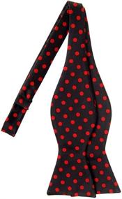 img 4 attached to Timeless Elegance: Ainow Classic Polka Bowties for Men - Microfiber Men's Accessories