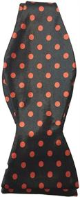 img 1 attached to Timeless Elegance: Ainow Classic Polka Bowties for Men - Microfiber Men's Accessories