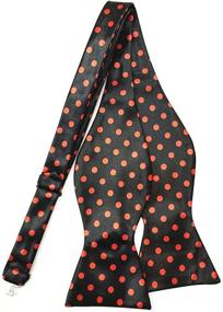 img 2 attached to Timeless Elegance: Ainow Classic Polka Bowties for Men - Microfiber Men's Accessories