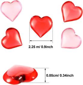 img 3 attached to Tatuo Acrylic Decoration Valentines Ornaments Home Decor