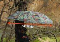 🌳 durable 54" muddy pop-up tree umbrella: effective protection from the elements logo