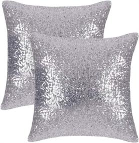 img 3 attached to Hello Tomorrow Sparkling Sequins Pillowcases