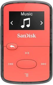 img 4 attached to SanDisk 8GB Clip Jam MP3 Player with microSD Card Slot and FM Radio - Red (Model: SDMX26-008G-G46R)