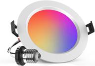 встраиваемый потолочный светильник bluetooth multicolor spotlight логотип
