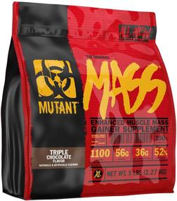 img 4 attached to Mutant Weight Gainer Protein Powder Sports Nutrition