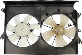 img 1 attached to Dorman 620-547: Optimal Performance Radiator Dual Fan Assembly