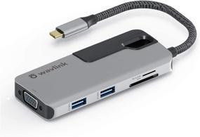 img 4 attached to 🔌 WAVLINK USB C Hub: Ultimate Computer Accessories & Peripherals USB Hub Solution