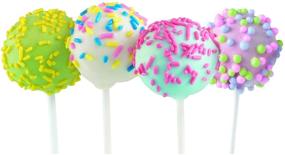 img 2 attached to Sweet Creations 100 Count + Reusable Plastic Cake Pop Sticks: Efficient & Eco-friendly Cake Pop Accessories
