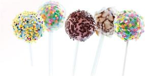 img 3 attached to Sweet Creations 100 Count + Reusable Plastic Cake Pop Sticks: Efficient & Eco-friendly Cake Pop Accessories