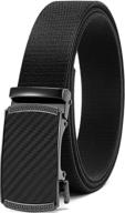 👖 chaoren men's stretch elastic adjustable belt – perfect fit belt for men's accessories logo