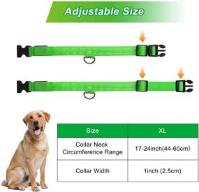 img 3 attached to Collar Rechargeable Waterproof Adjustable Safety