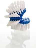 🧽 lola flexible scrub brush with durable poly fiber bristles | ideal for indoor & outdoor cleaning | reaching corners, curves & more | easy hang hole | 1 pack logo