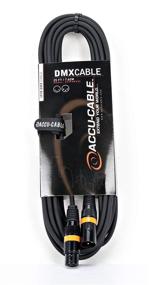 img 4 attached to 🔌 ADJ Products Accu Cable AC3PDMX25 - 25фт черный 3-пиновый DMX кабель освещения