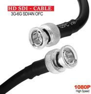 📹 high-quality 20ft hd-sdi rg6 cable – 3g/6g coaxial cable for video security camera cctv systems and more logo